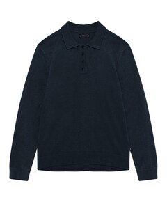 Heren polo blauw