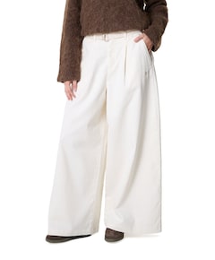 jog twill dames broek ecru