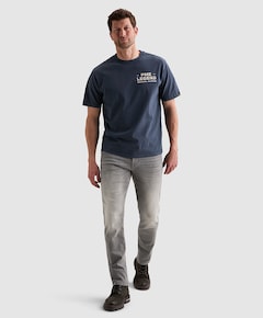 Heren T-shirt blauw