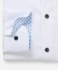 Heren overhemd lange mouw wit