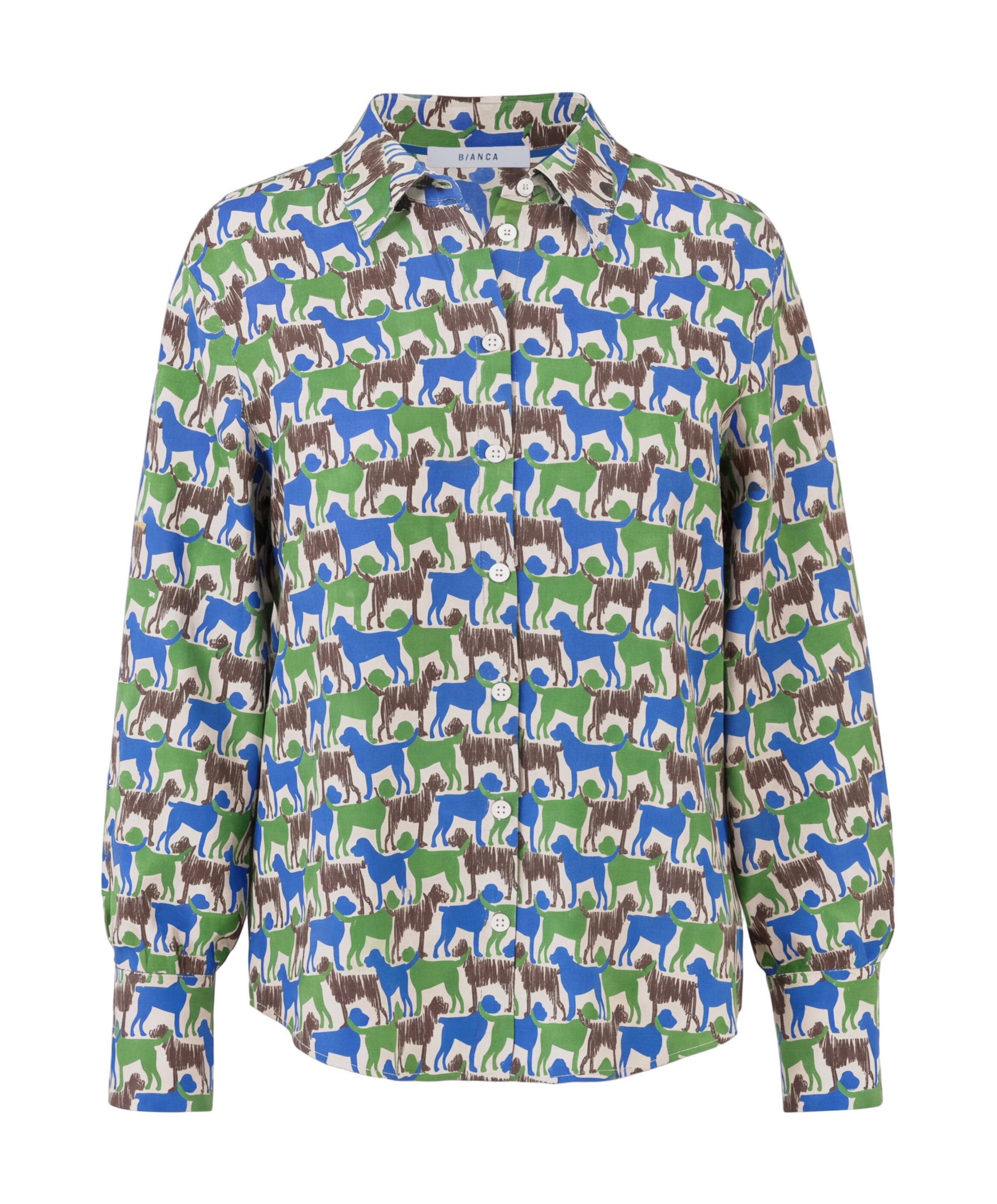 Dames blouse multicolor