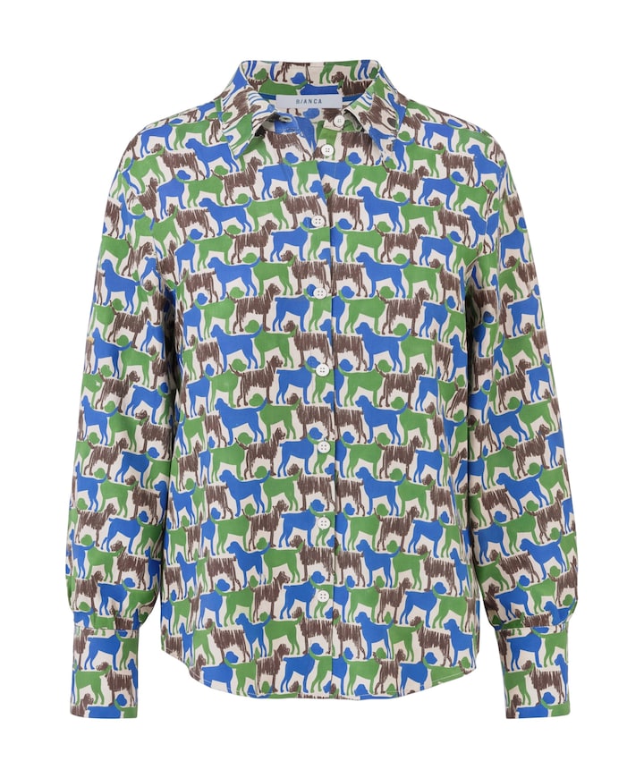 Dames blouse multicolor