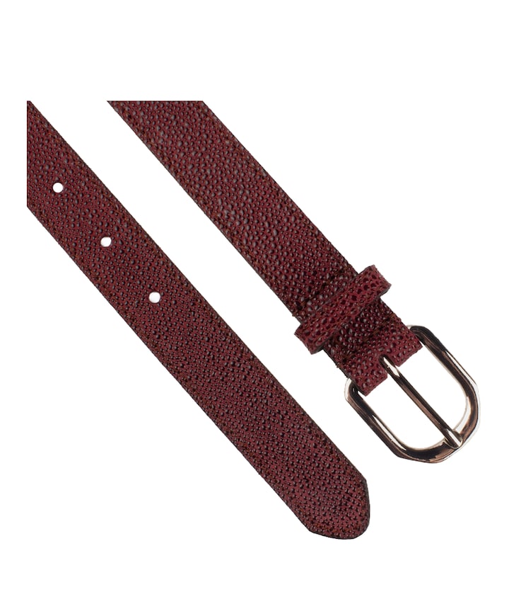 Dames riem bordeaux
