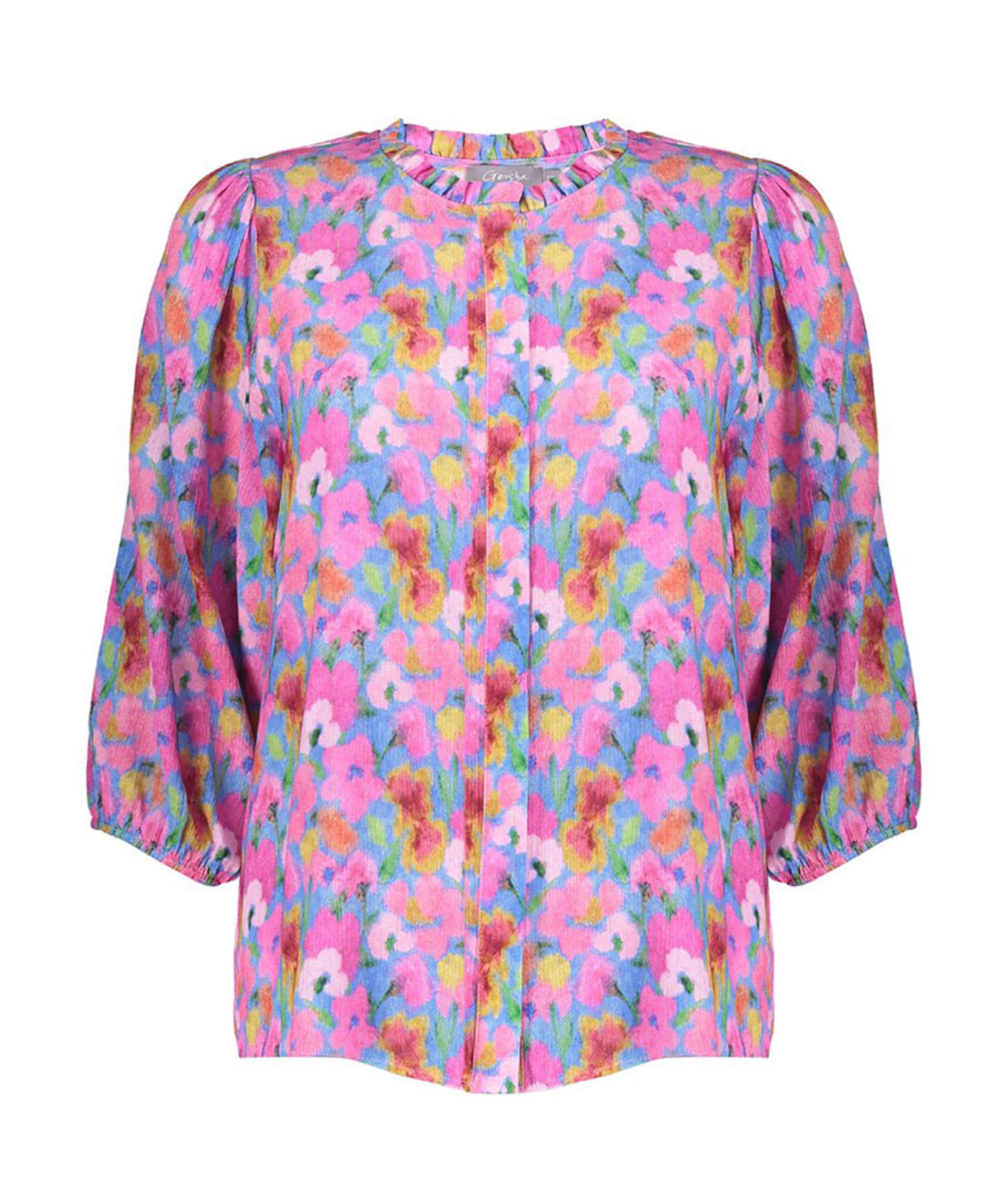 Dames blouse multicolor