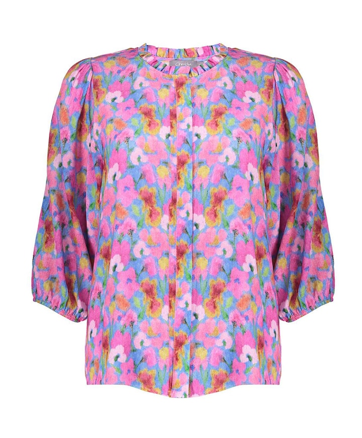 Dames blouse multicolor