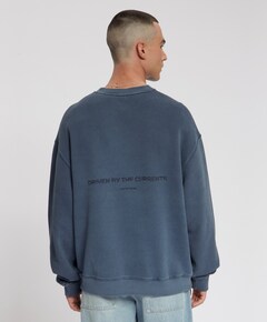 Heren sweater blauw