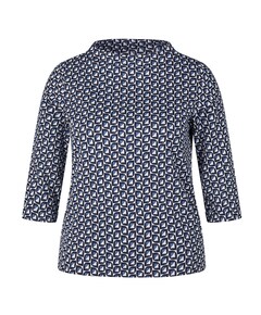 Dames longsleeve blauw