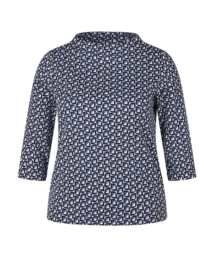 Dames longsleeve blauw