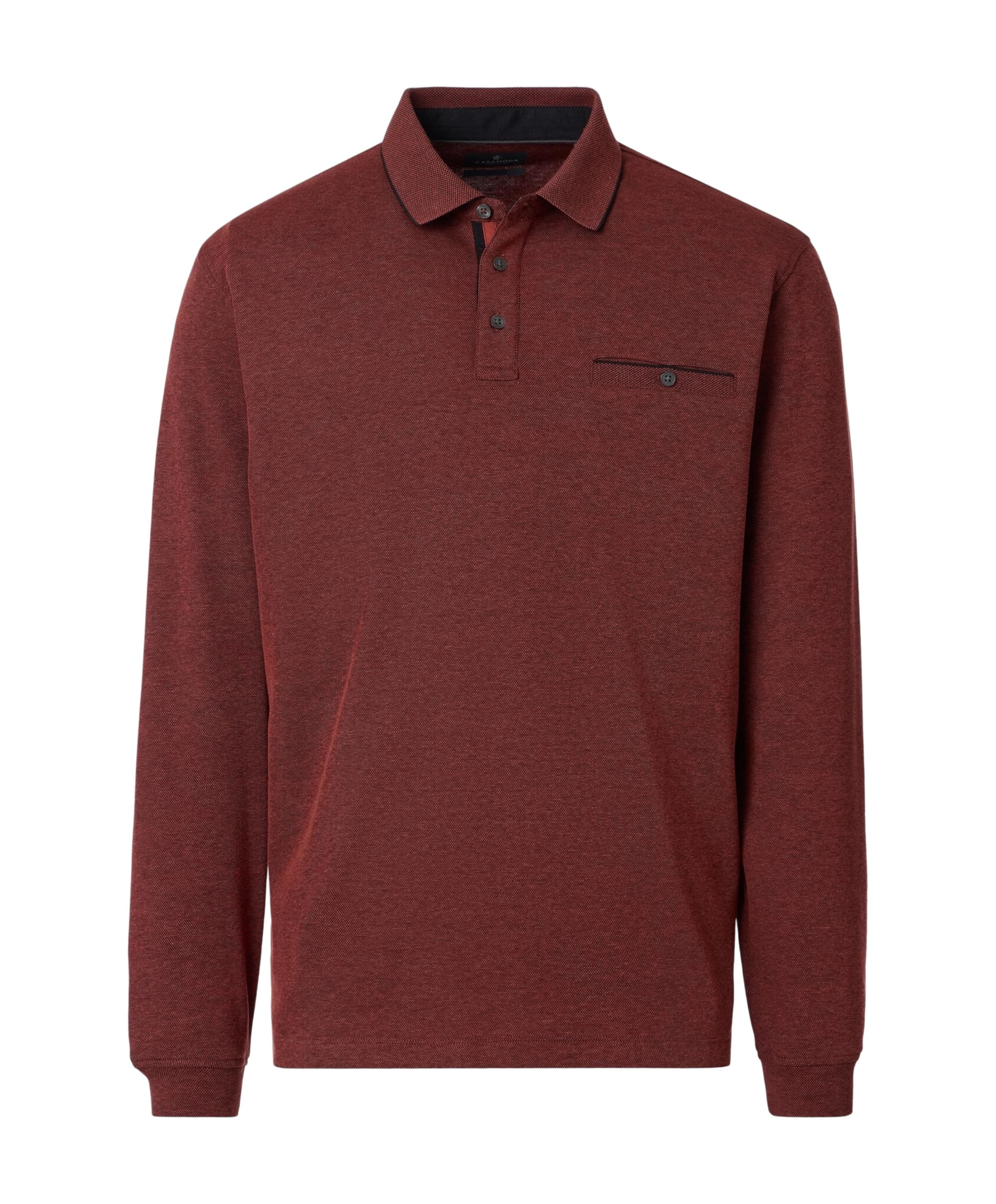 Heren polo oranje