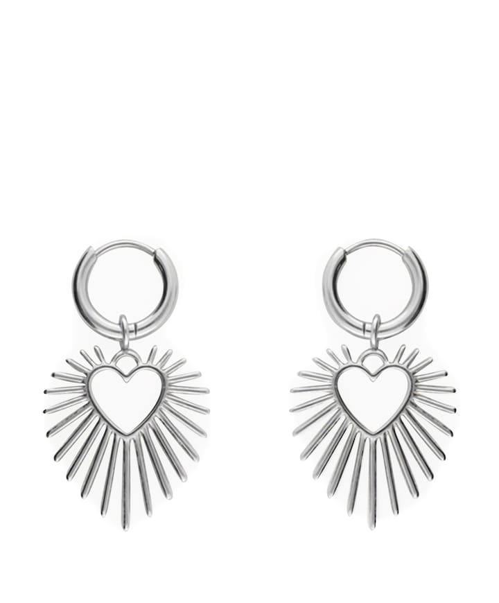 Dames oorbellen zilver
