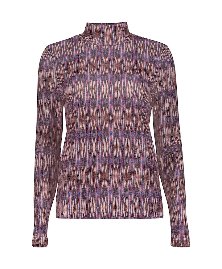 Dames longsleeve paars