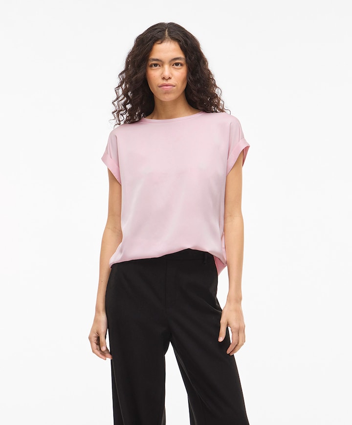 Dames top roze
