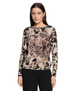 Dames longsleeve beige