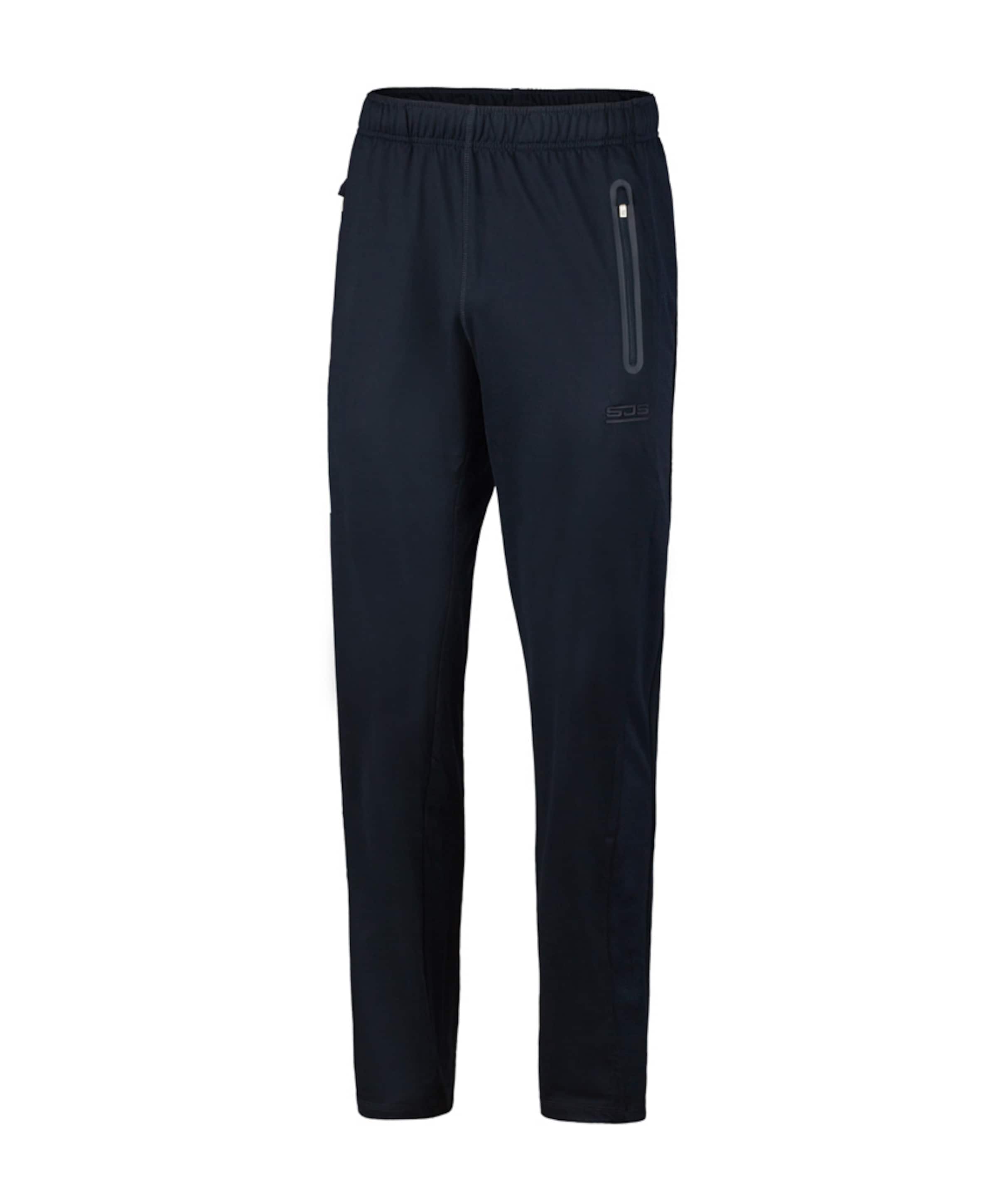 Matt heren trainingsbroek blauw