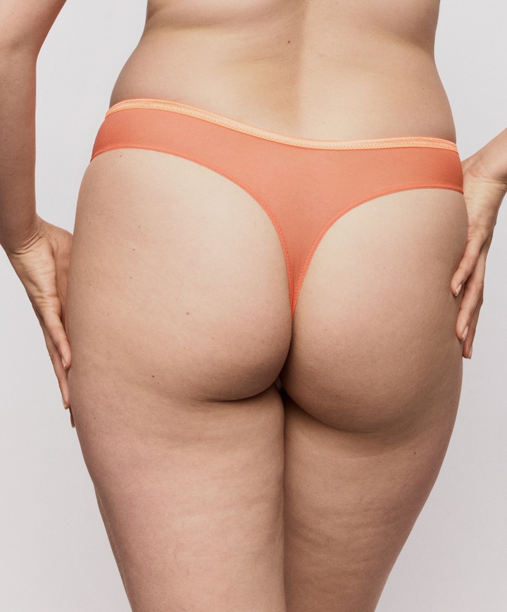 Dames string oranje