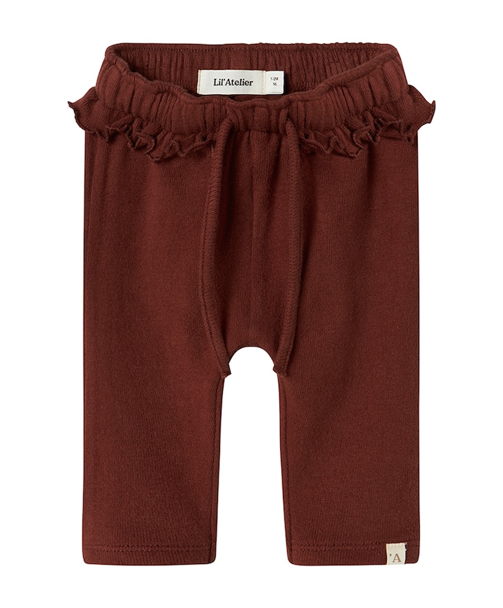 NBFTHORA HUN LOOSE PANT LIL meisjes broek bruin