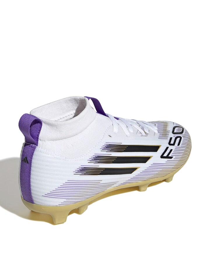 F50 League Fg/mg Mid J voetbalschoenen wit