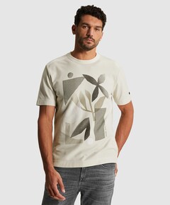 Heren t-shirt beige