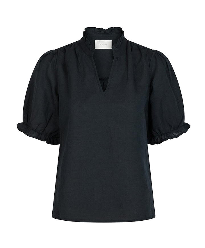 Dames blouse blauw
