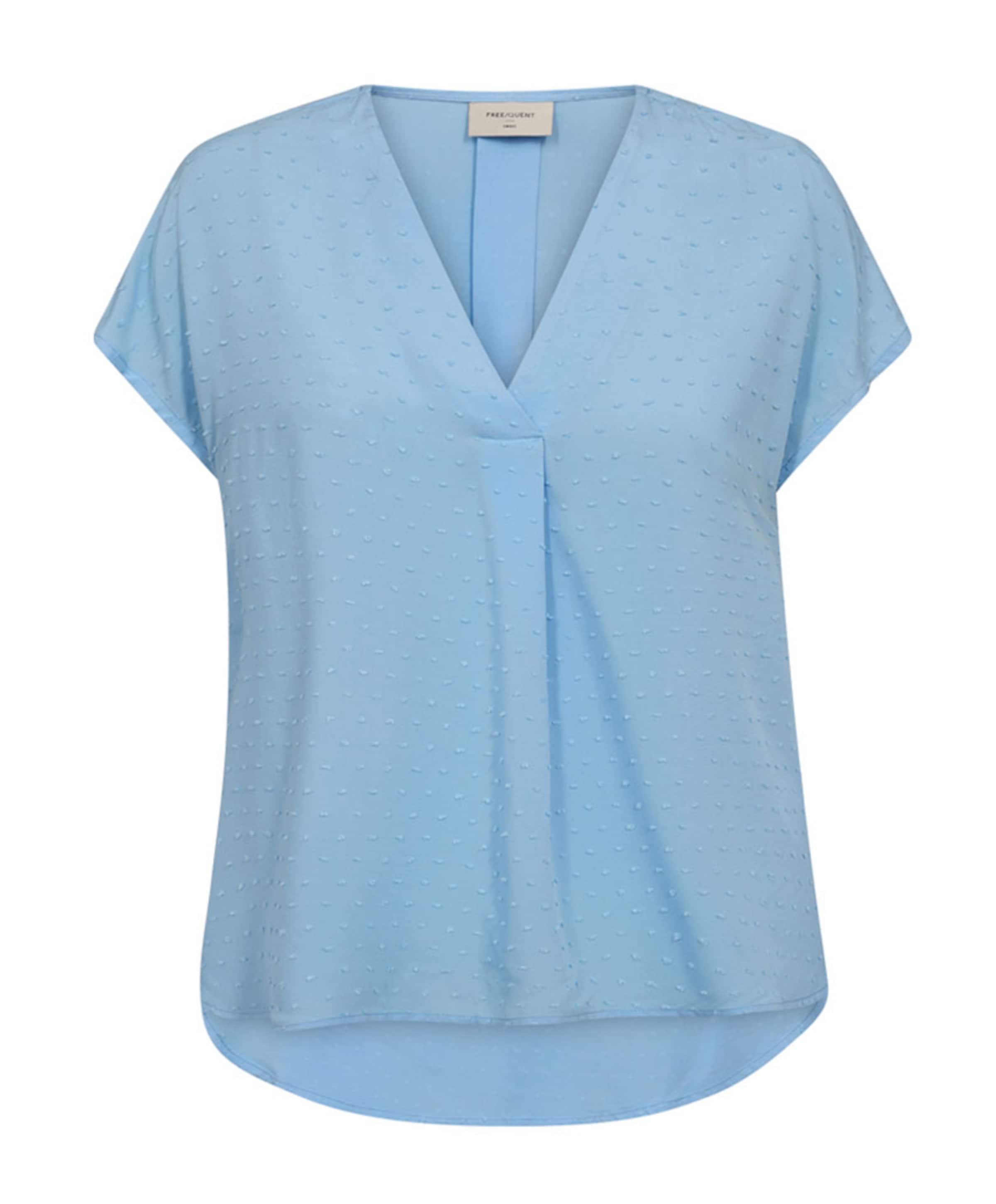 Dames blouse blauw