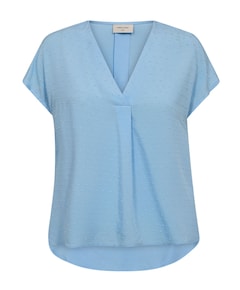 Dames blouse blauw