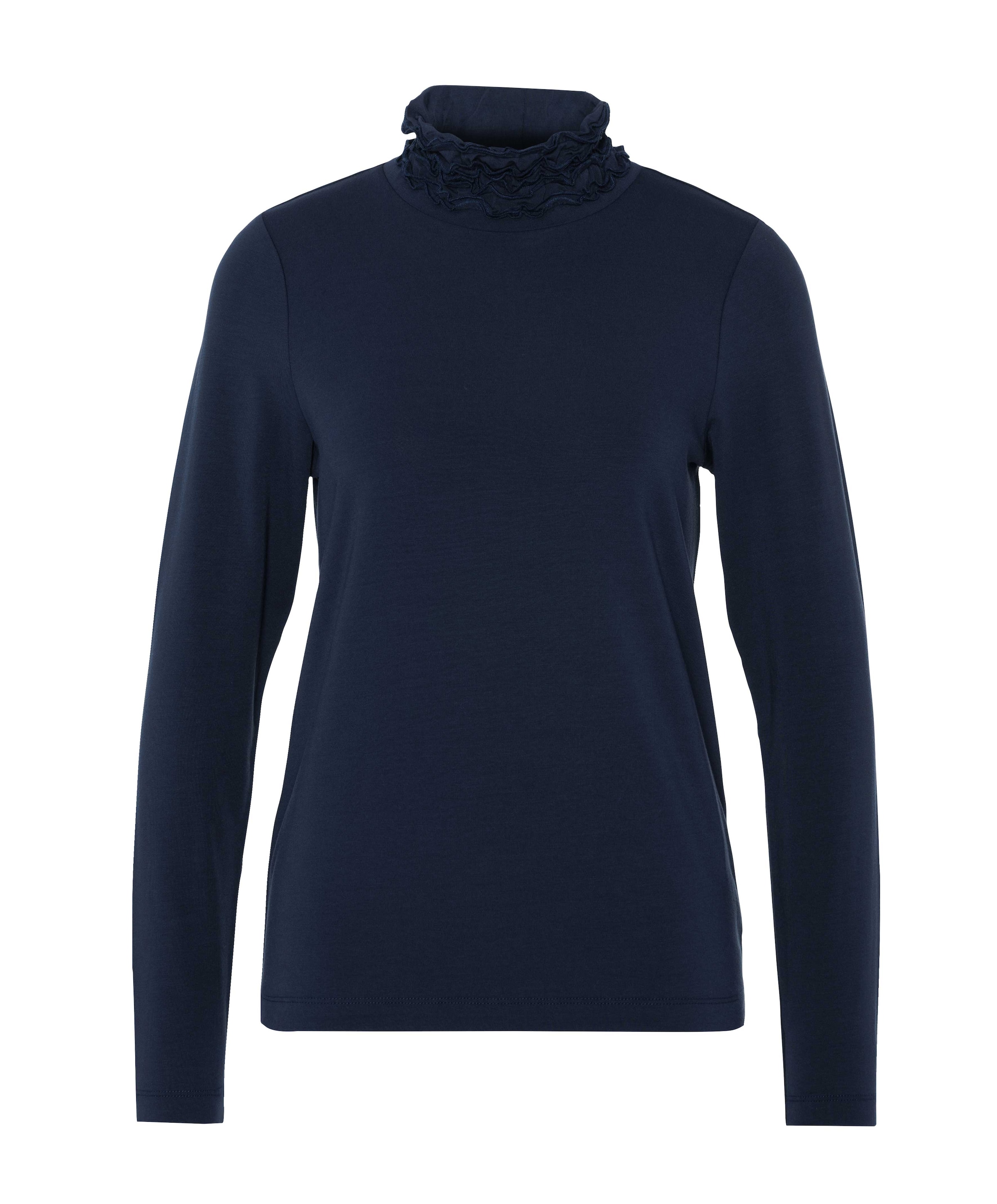 Dames longsleeve blauw