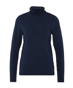 Dames longsleeve blauw