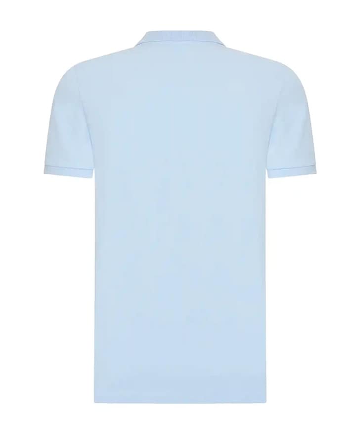 Heren polo blauw
