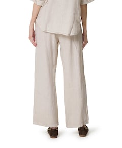 Liva Solid dames broek beige