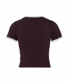 Dames T-shirt bordeaux