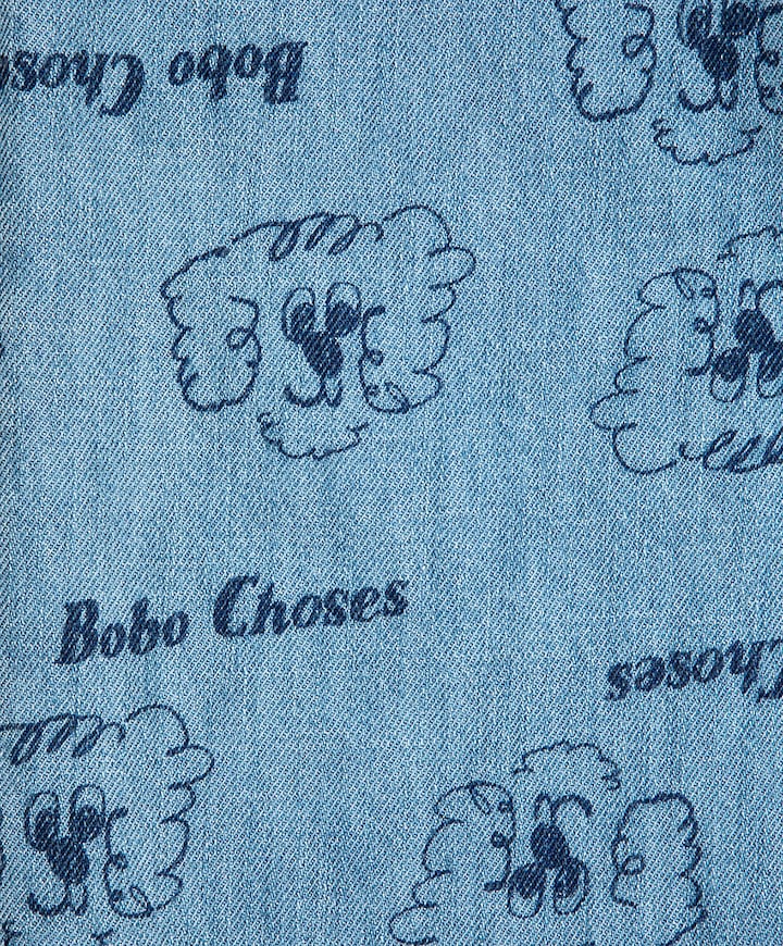 Pickles The Dog uniseks jeans  blauw