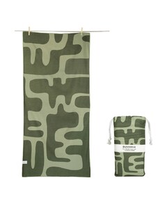 Badlaken large groen