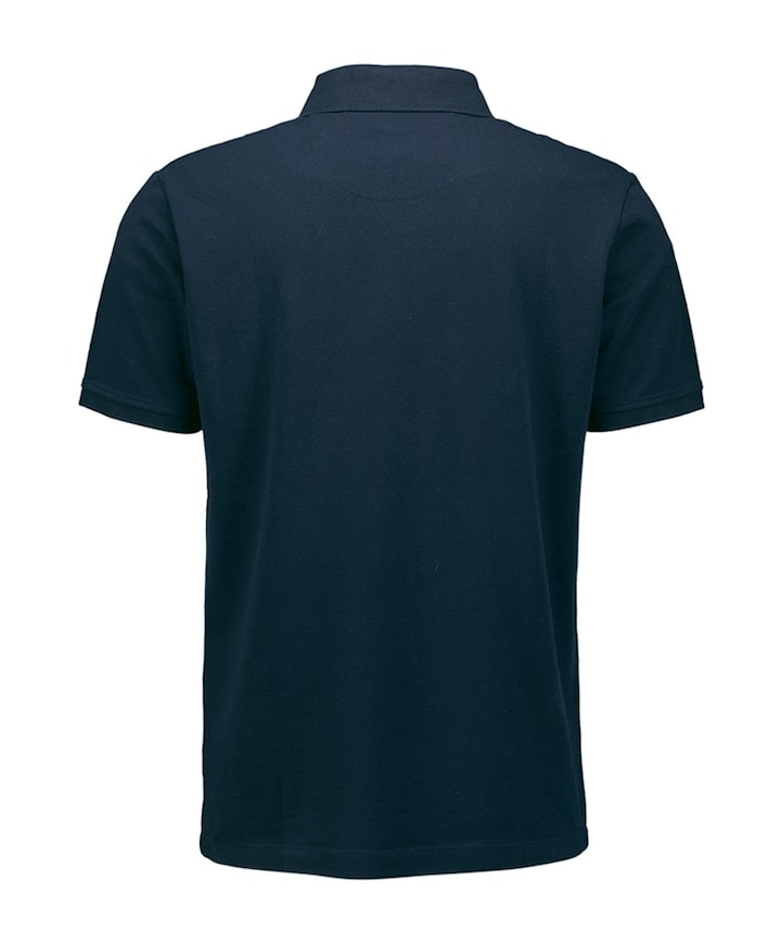 Heren polo blauw