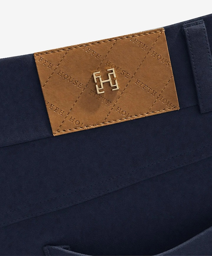 Ozias dames broek blauw