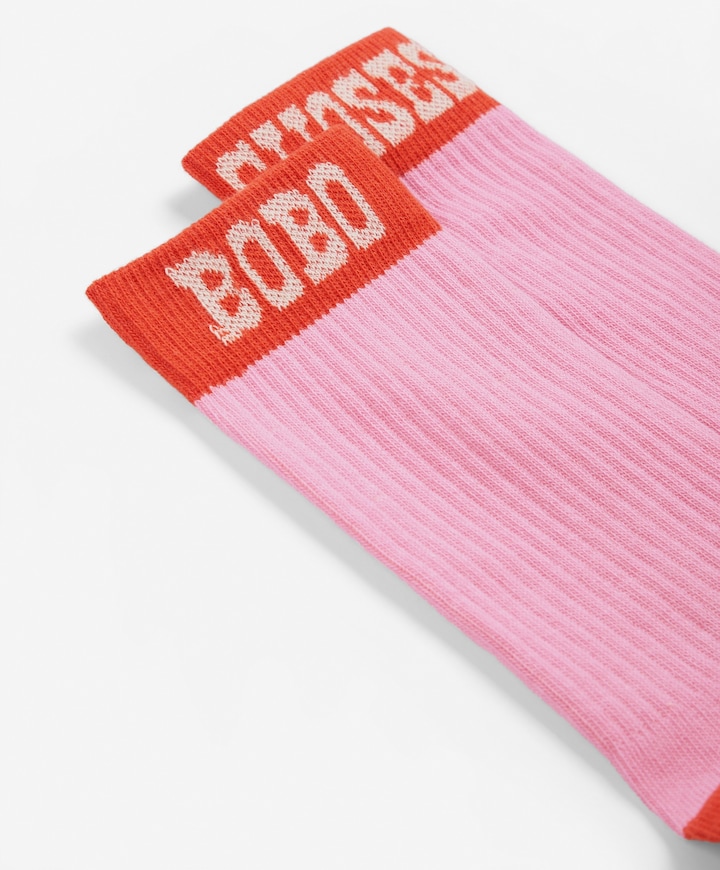 Meisjes sokken roze