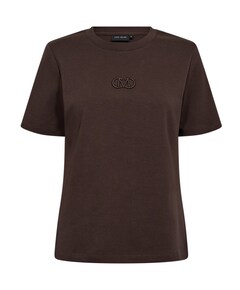 Dames T-shirt bruin