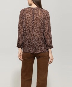 Blouse bruin