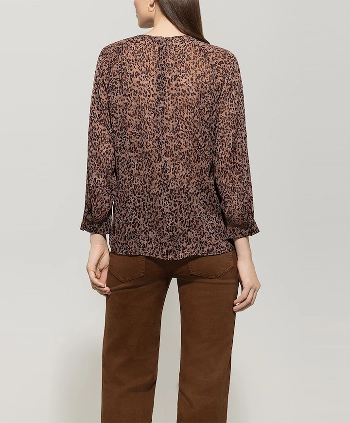 Blouse bruin