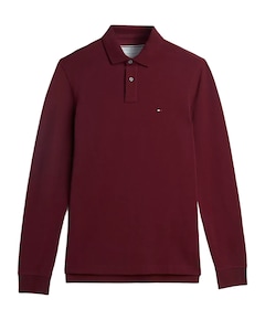 Heren polo bordeaux