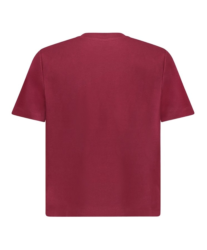Meisjes T-shirt bordeaux