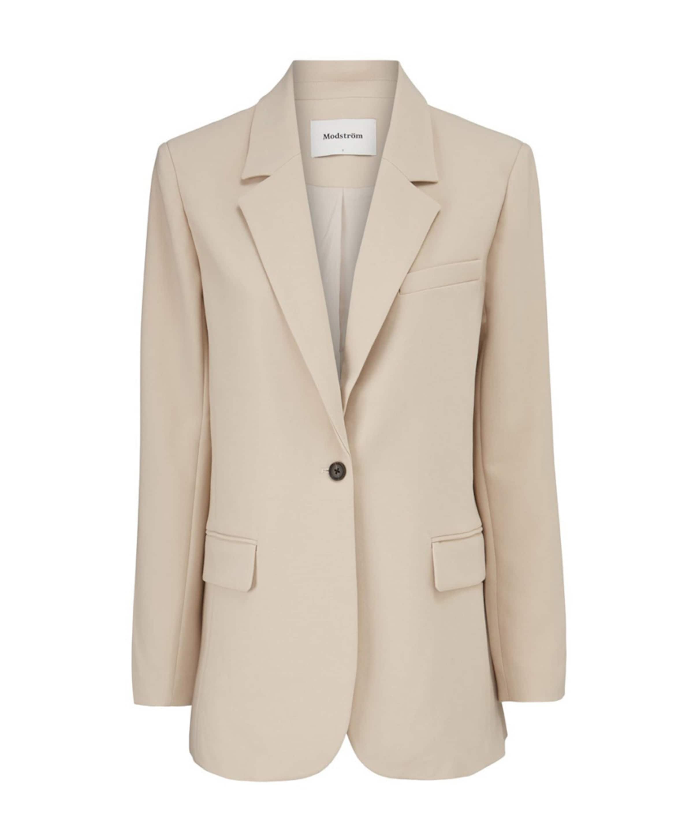 Dames blazer beige