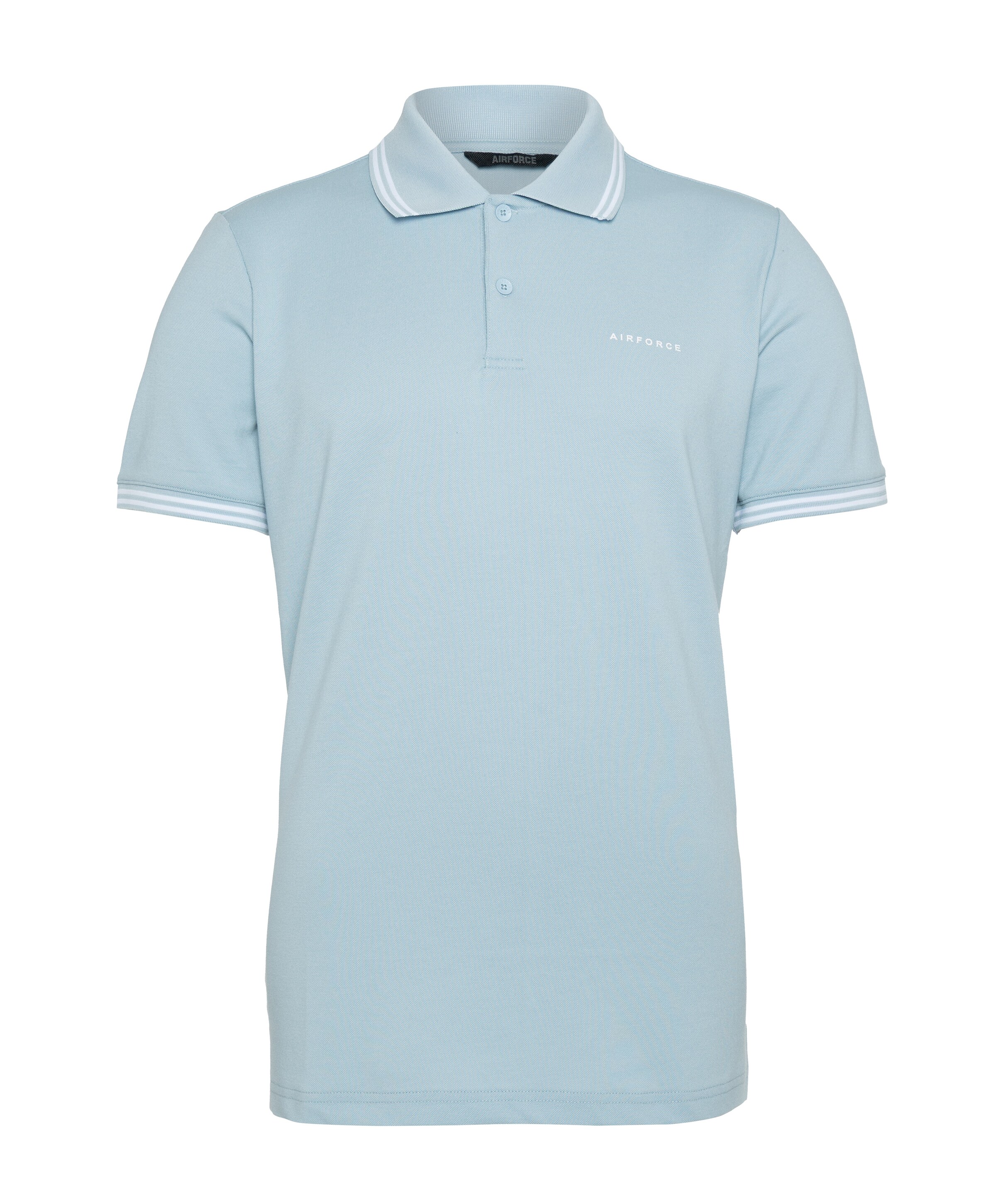 Heren polo blauw