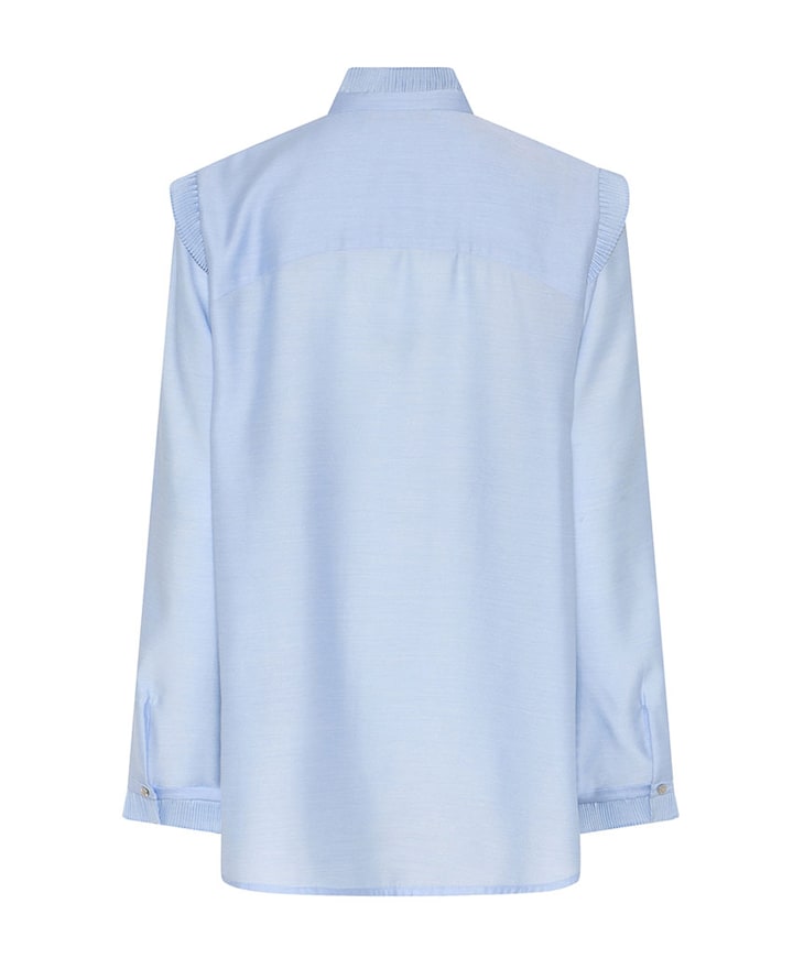 Dames blouse blauw