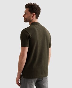 Heren polo grijs