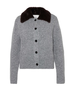 Dames vest grijs
