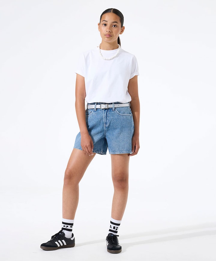 524 col.6789_Qiara short meisjes korte broek blauw