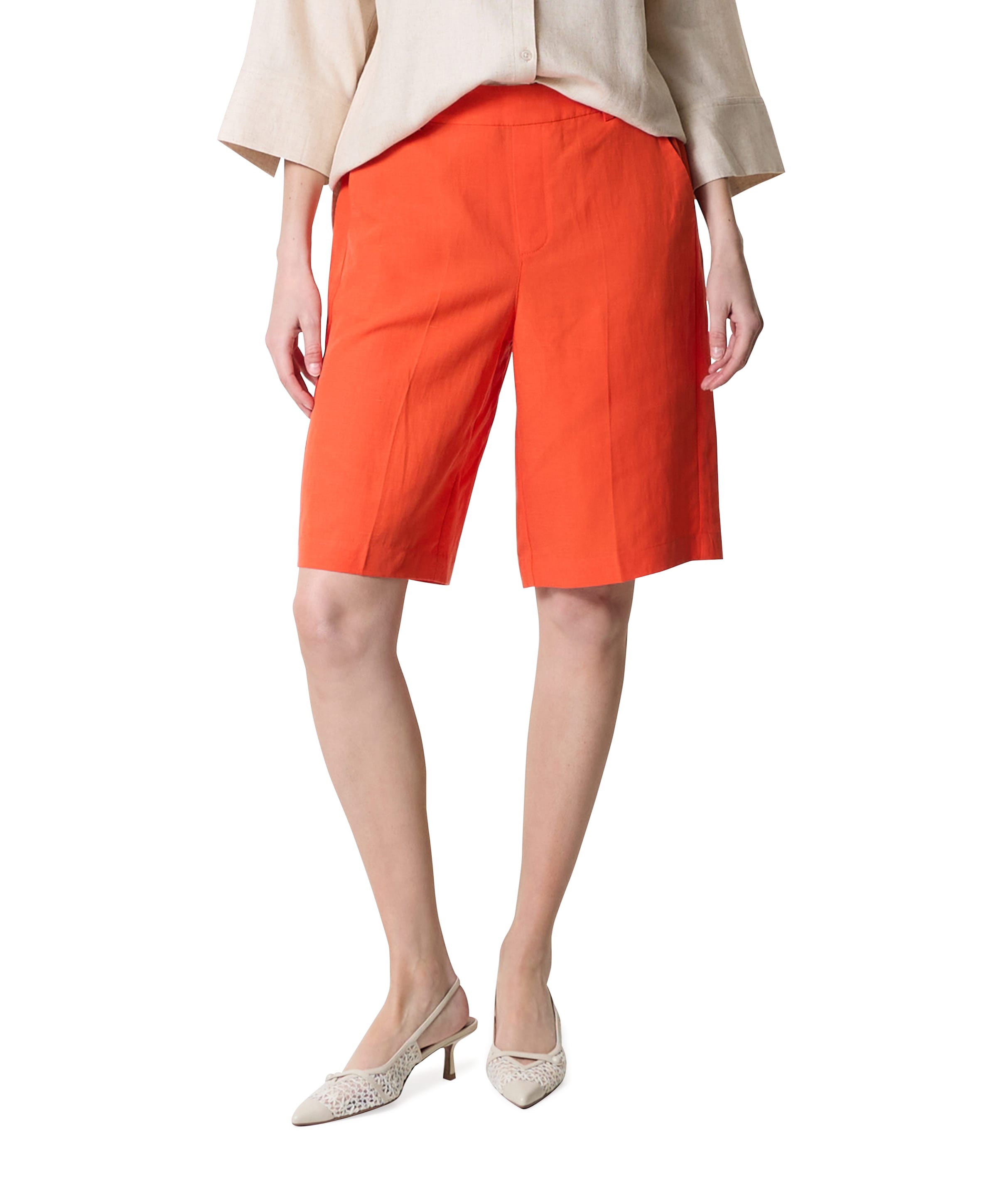 MMBai Alexis dames korte broek oranje