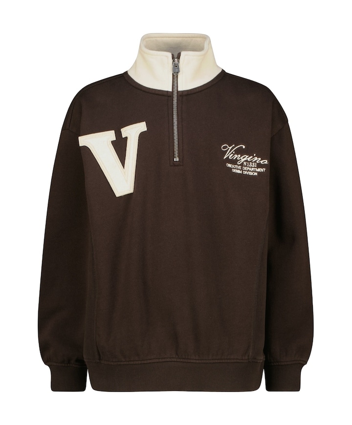 Jongens sweater bruin