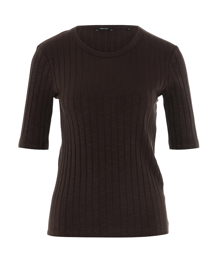 Dames T-shirt bruin