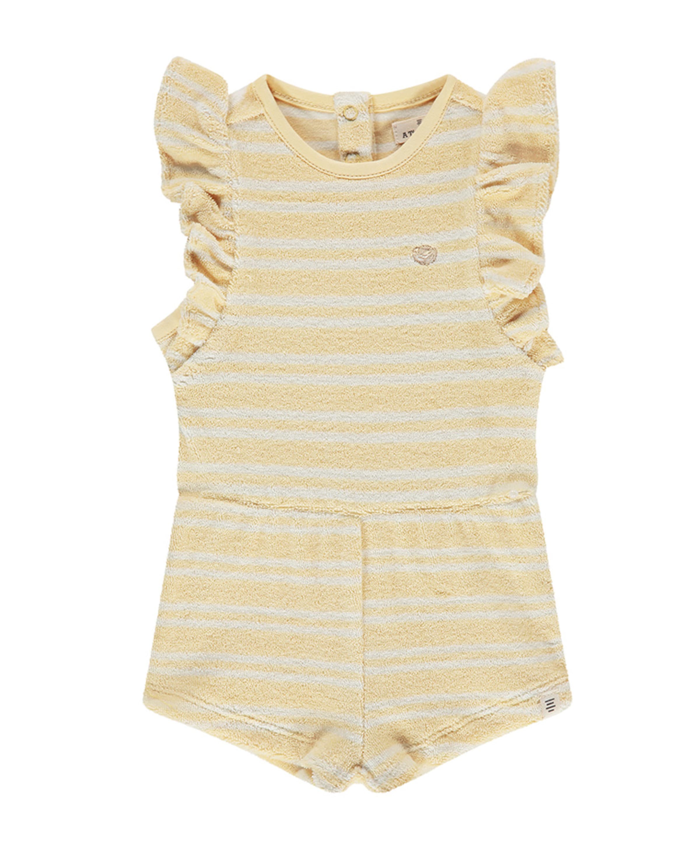 Meisjes playsuit beige
